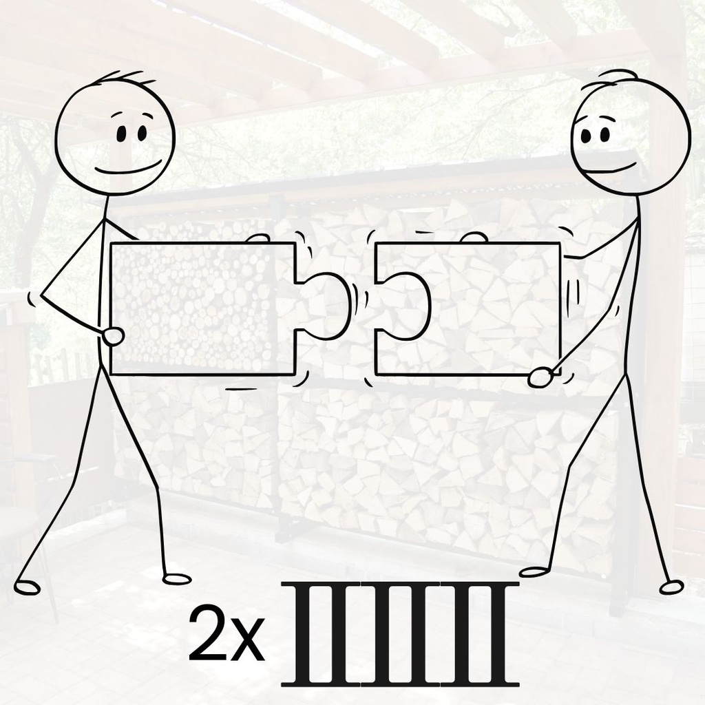 Montáž dvojité DS s 5 sloupci