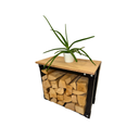 Interiérový dřevník Iveta