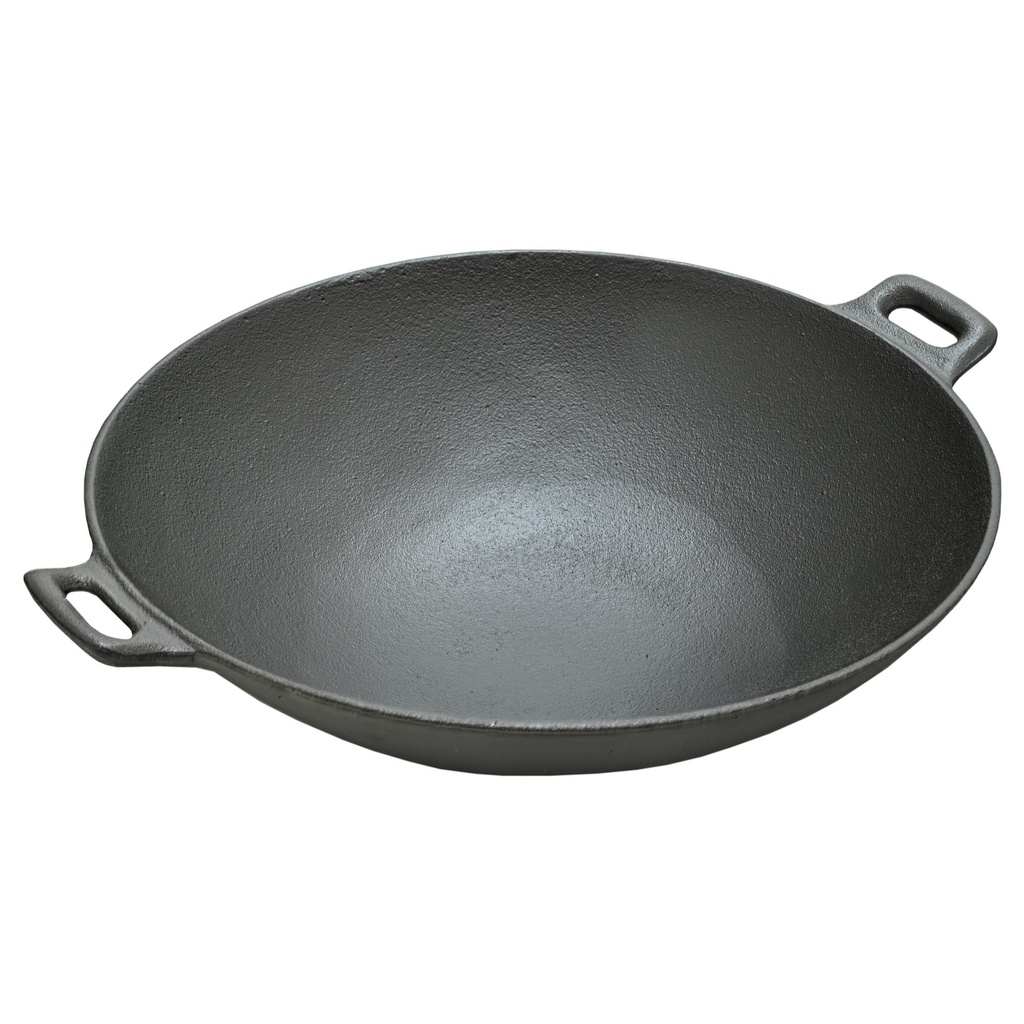 [13069] Grilovací pánev WOK LITINA 31cm
