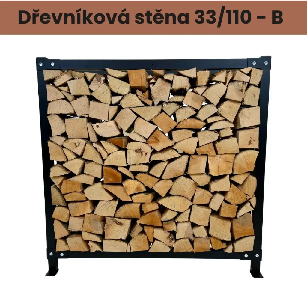 Dřevníková stěna 33/110 cm