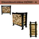 Dřevníková stěna 33/060 cm