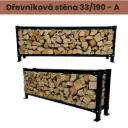Dřevníková stěna 33/190 cm