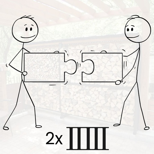 Montáž dvojité DS s 4 sloupci