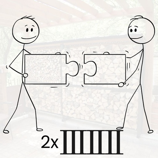 Montáž dvojité DS s 6 sloupci